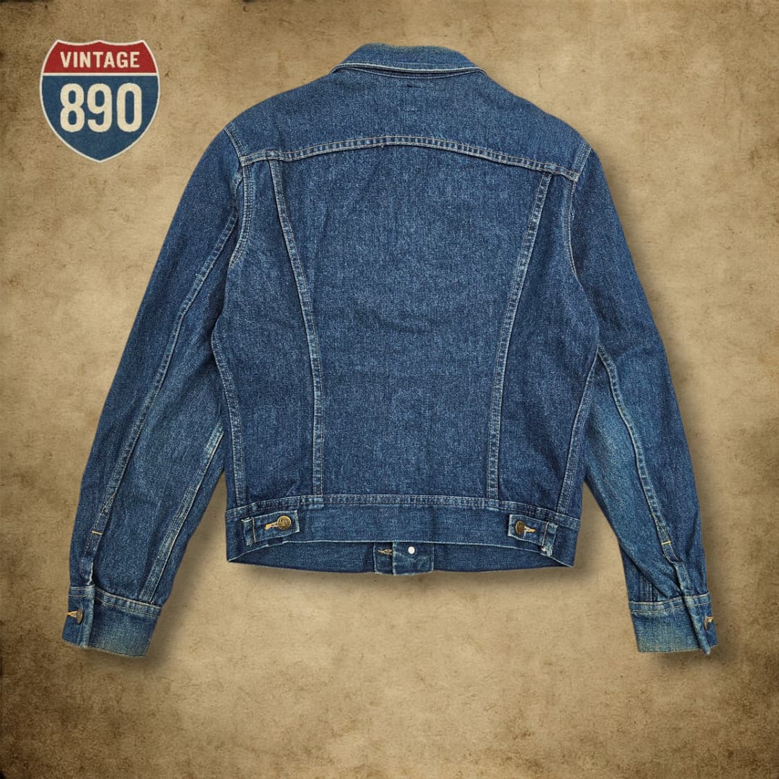 [38B] LEE 리 USA 80s 트러커 청자켓 상품이미지8