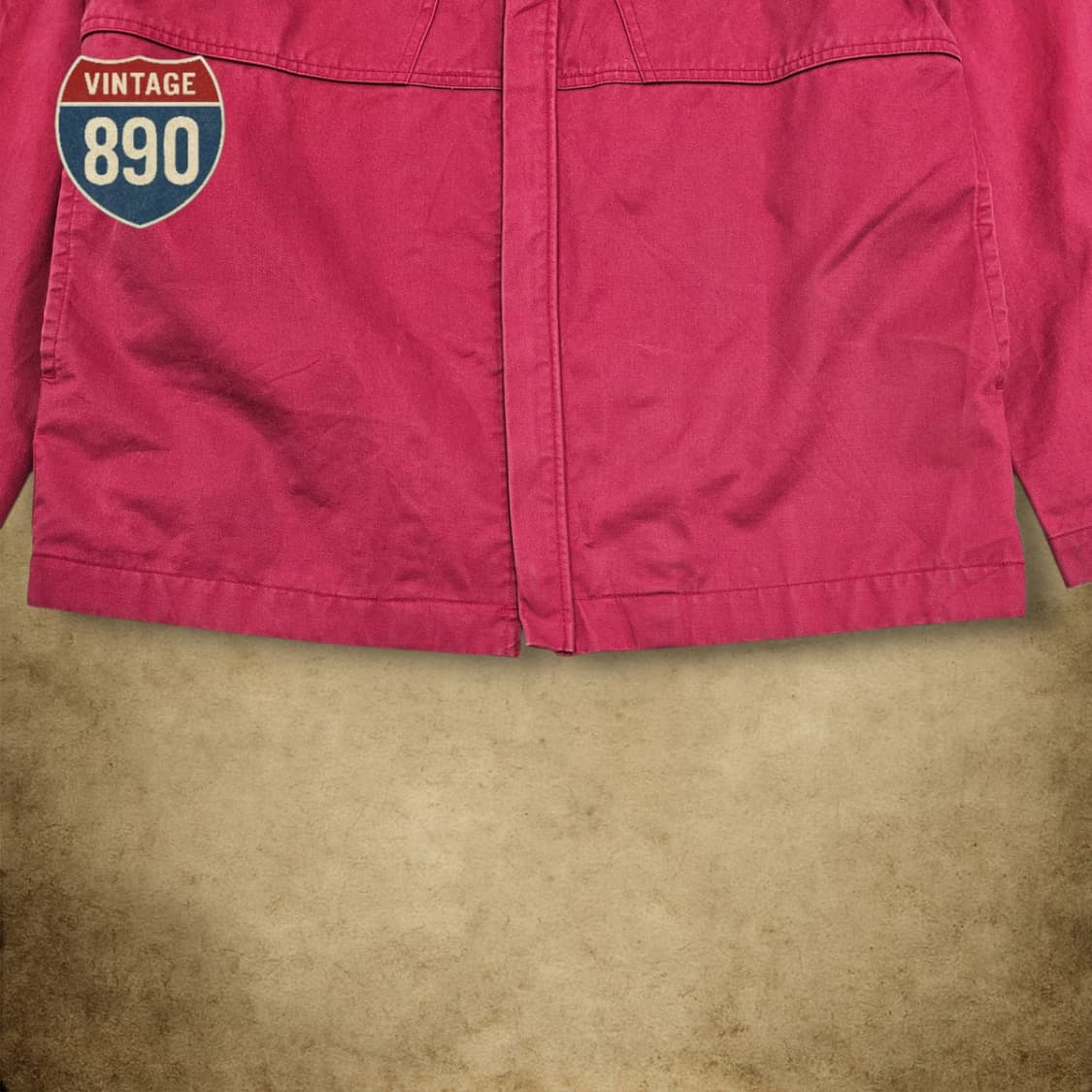 [L] R.Newbold 알뉴볼드 레드 코튼 자켓 상품이미지3