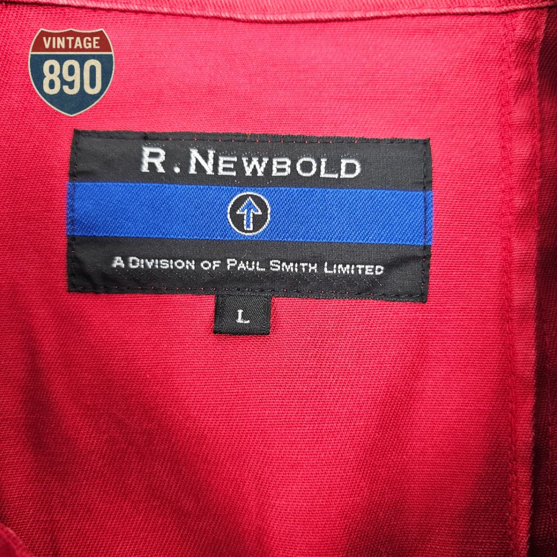 [L] R.Newbold 알뉴볼드 레드 코튼 자켓 상품이미지6