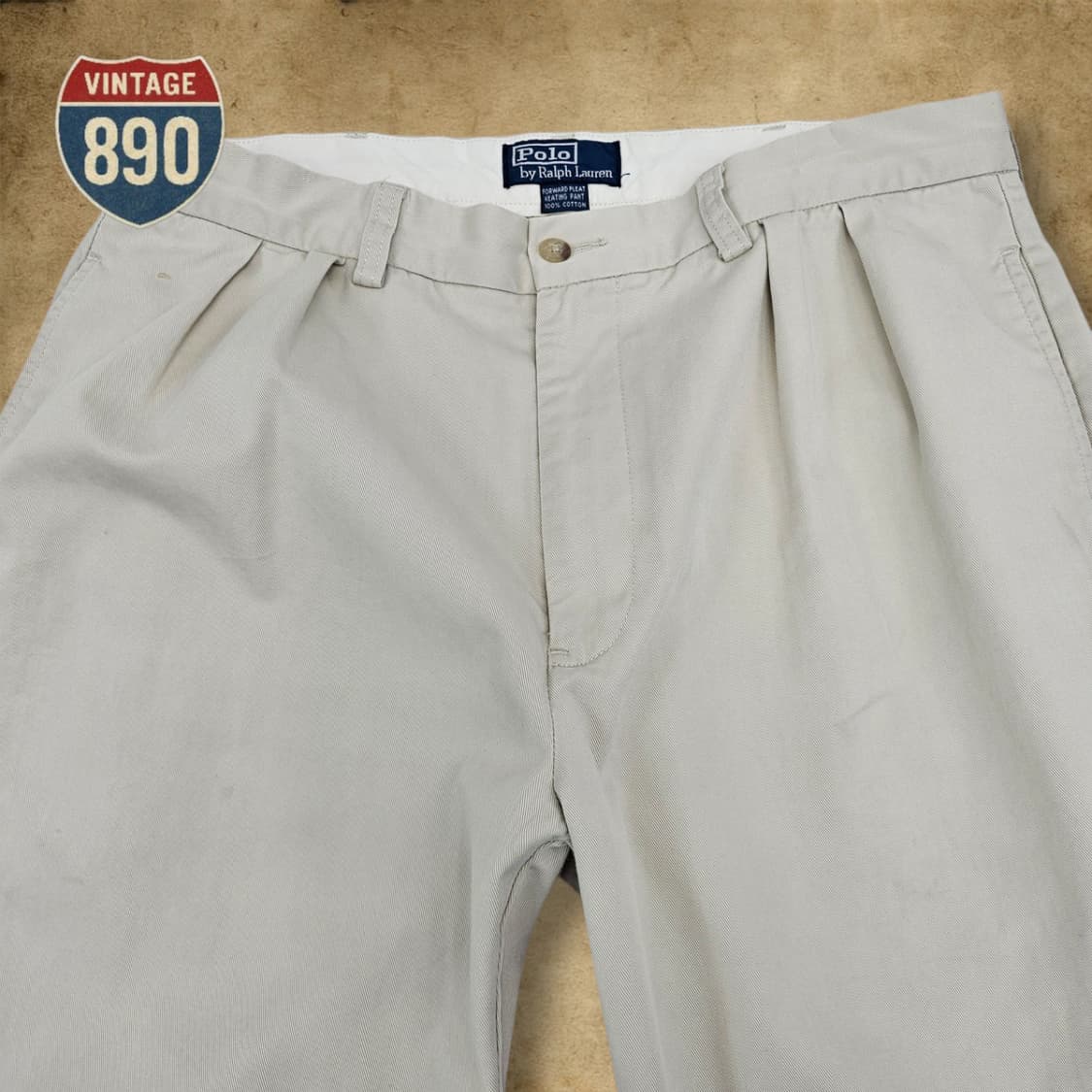 [34] POLO Ralph Lauren 포워드 플리츠 투턱 치노팬츠 상품이미지2