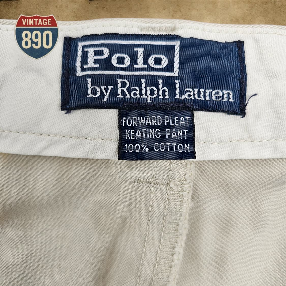 [34] POLO Ralph Lauren 포워드 플리츠 투턱 치노팬츠 상품이미지6