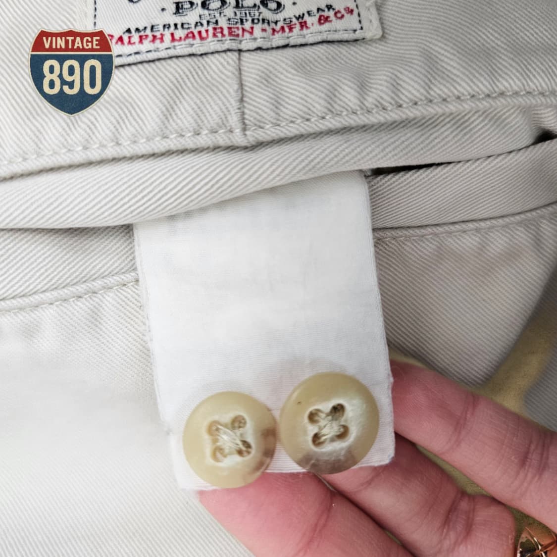 [34] POLO Ralph Lauren 포워드 플리츠 투턱 치노팬츠 상품이미지9