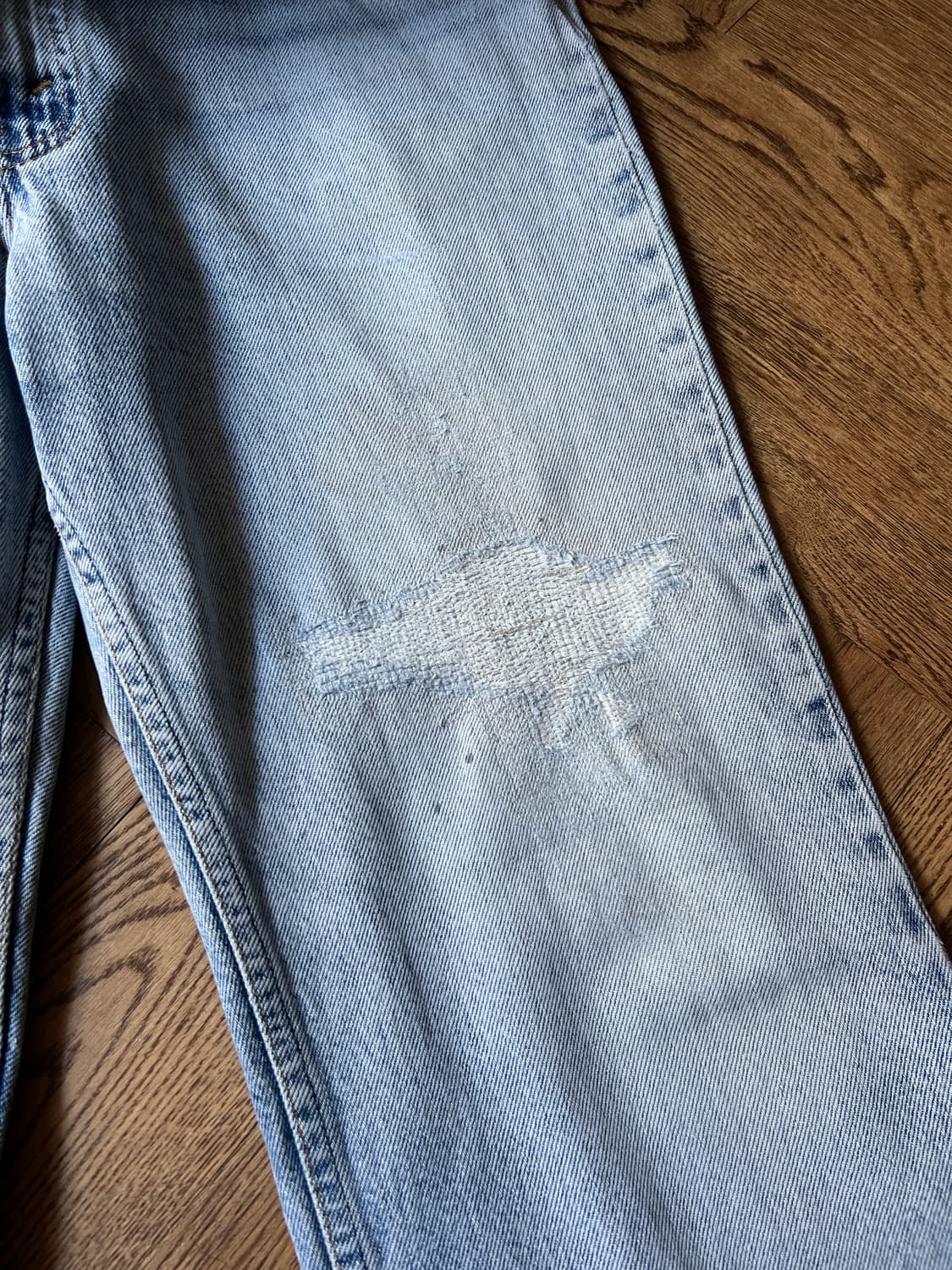 [36]80s 리바이스USA 20517-0217 오렌지탭 플레어진 F26 상품이미지5