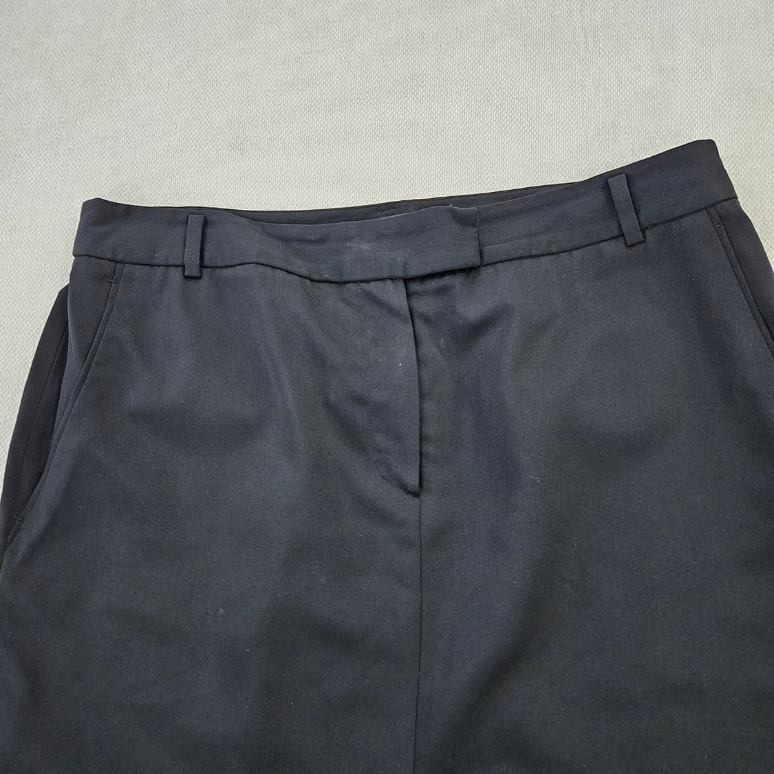 [실측확인] KOHO 구호 여성 블랙 H라인 스커트 치마 0115YH2 상품이미지3