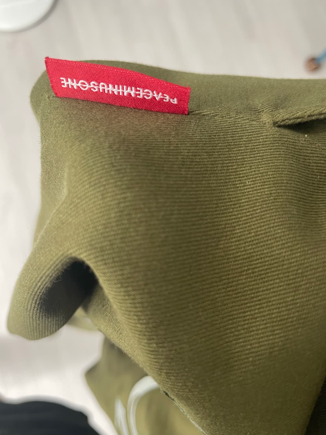 피스마이너스원 워크팬츠 카키 os 상품이미지6