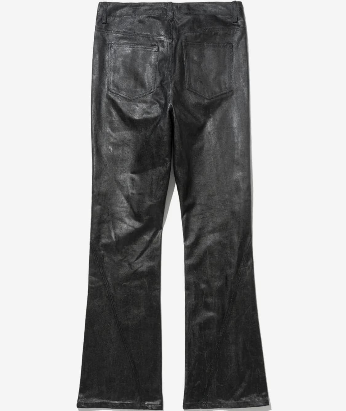 낫포너드 더티워시 부츠컷 데님 코팅블랙 상품이미지3