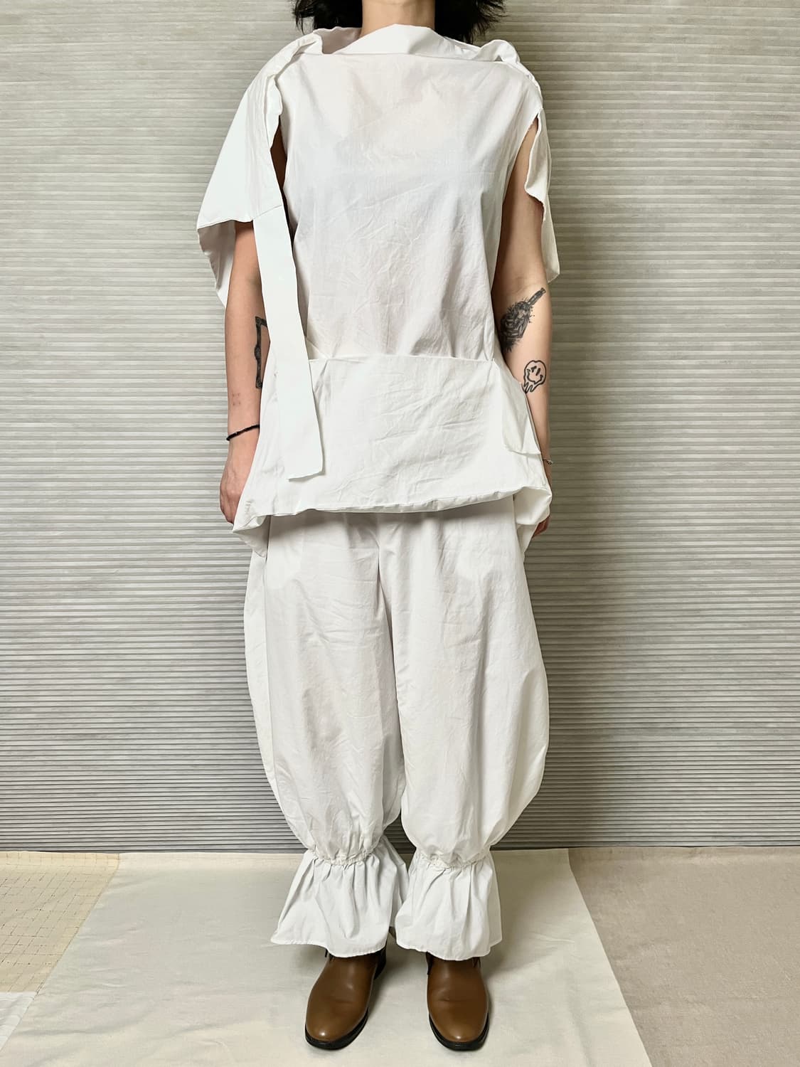 꼼데가르송 14ss 본디지 벌룬 블라우스 comme des garcons 상품이미지1