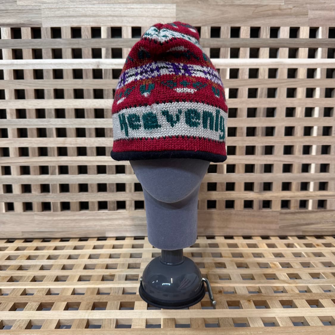 빈티지 made in usa 니트 비니 상품이미지3