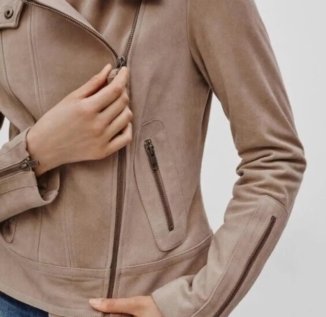 맥케이지 램스킨 모토재킷 XS 상품이미지3