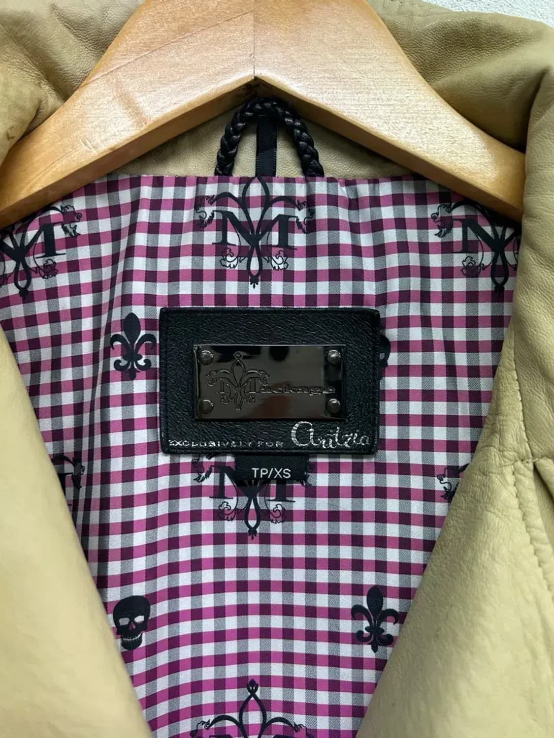 맥케이지 램스킨 모토재킷 XS 상품이미지5