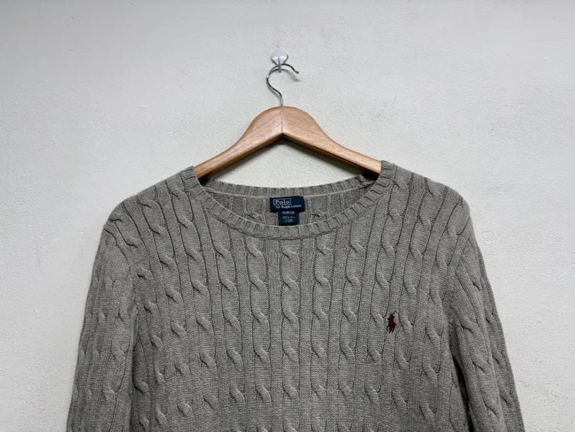 폴로랄프로렌 케이블니트 S 상품이미지2