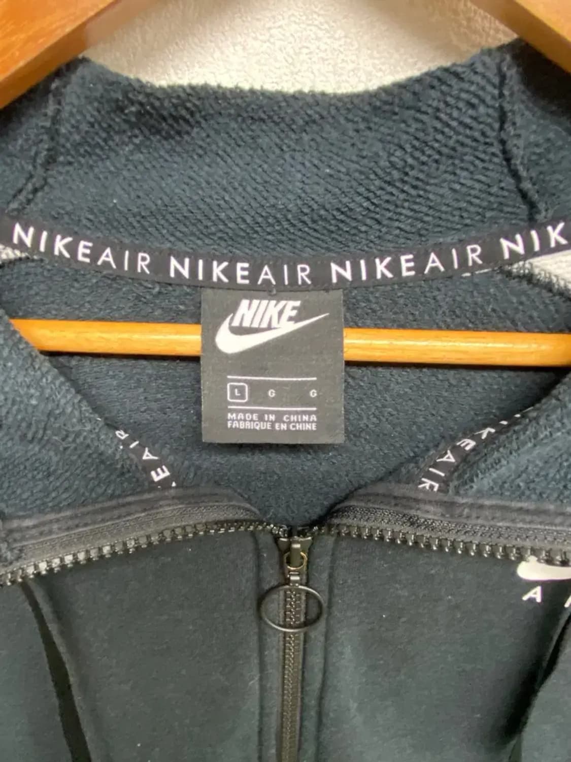 나이키에어 크롭 후드집업 L 상품이미지4