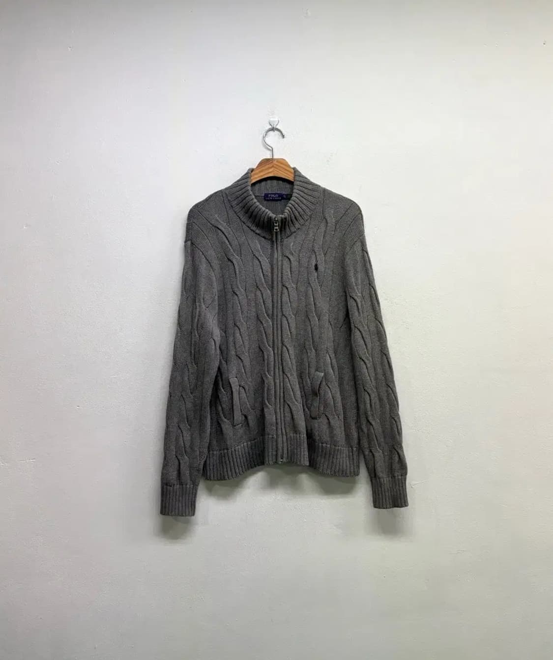 폴로 랄프로렌 케이블 집업 XL 상품이미지1