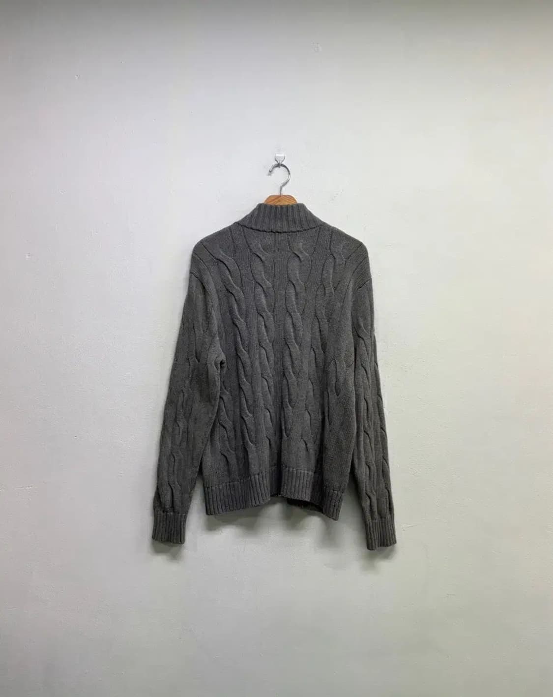 폴로 랄프로렌 케이블 집업 XL 상품이미지3