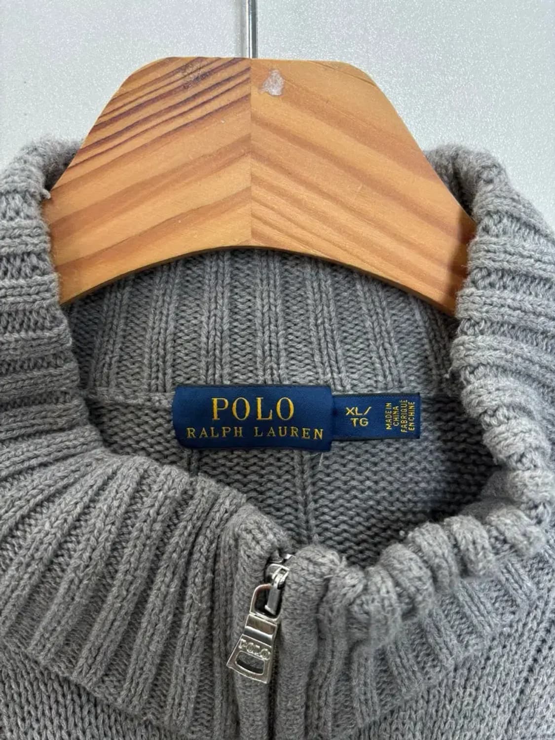 폴로 랄프로렌 케이블 집업 XL 상품이미지4