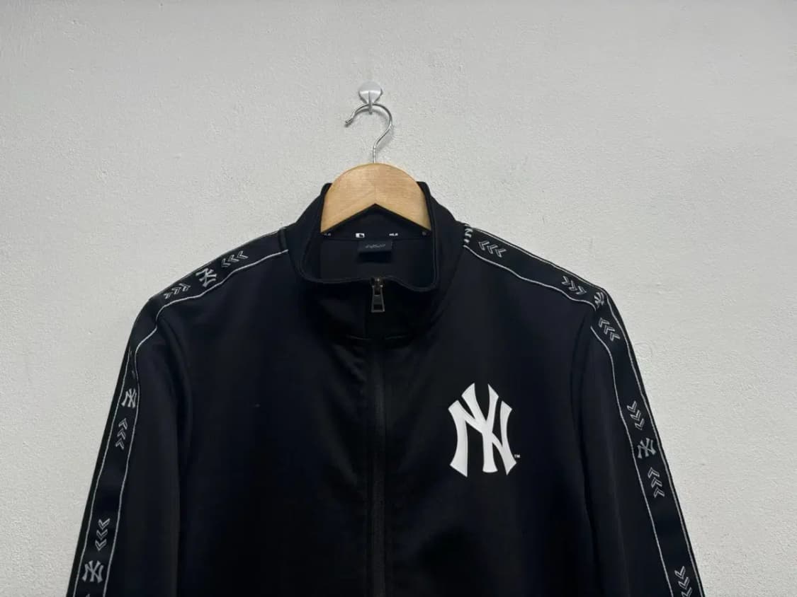 MLB 로고 하이넥 집업 M 상품이미지2