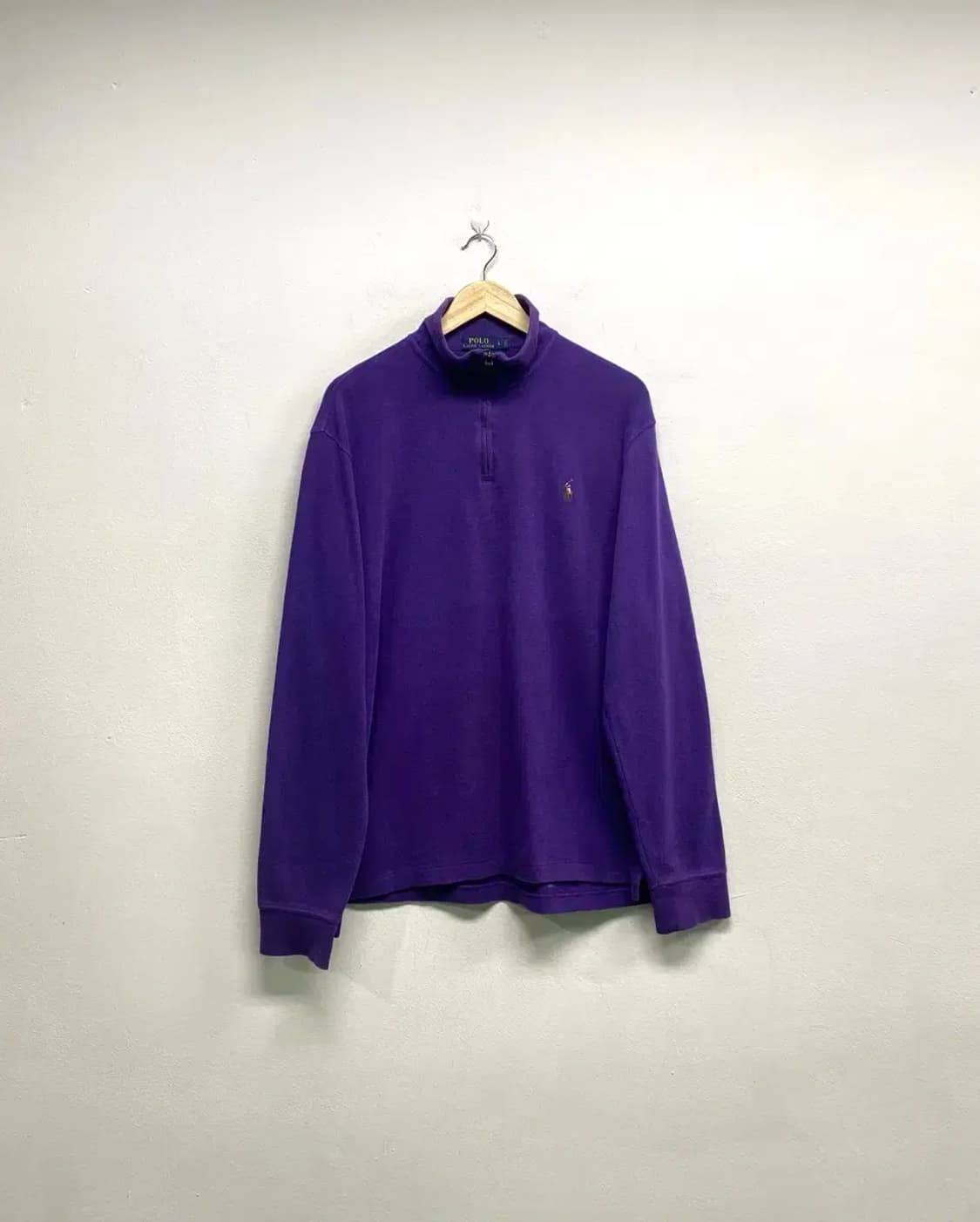 폴로 하프집업 니트 L 상품이미지1