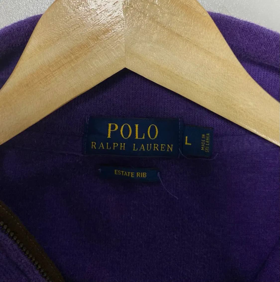 폴로 하프집업 니트 L 상품이미지4