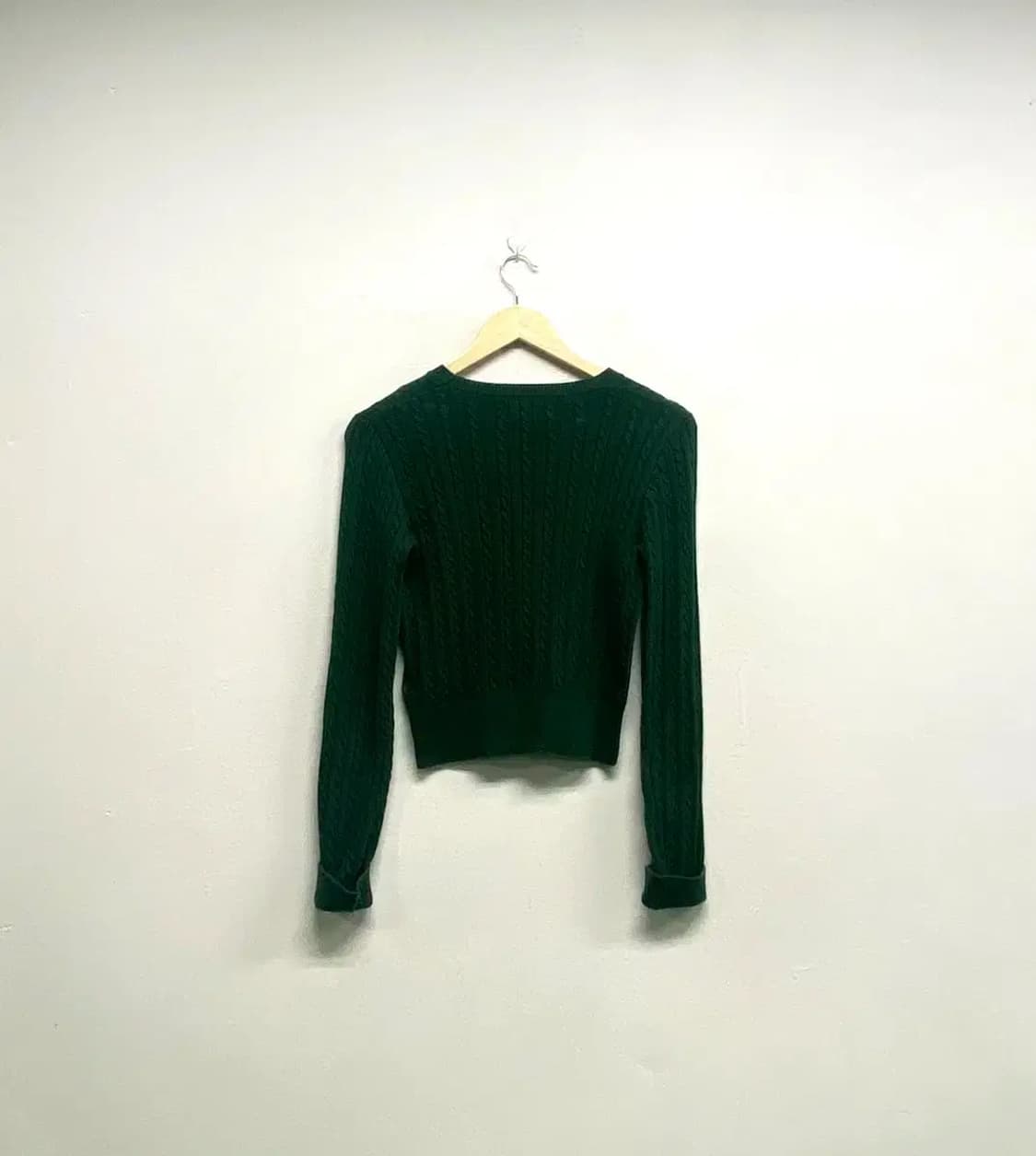 키르시 꽈배기 크롭니트 상품이미지3