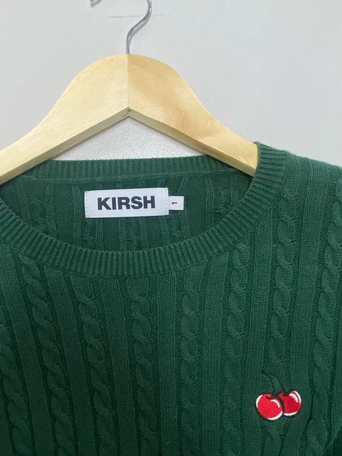 키르시 꽈배기 크롭니트 상품이미지4