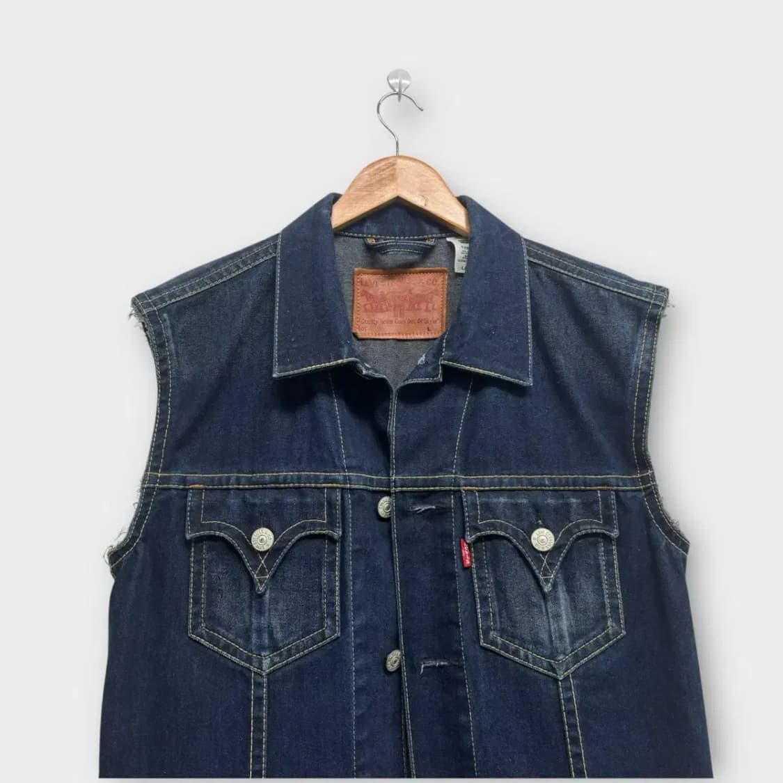 리바이스 타입원 데님 베스트 L 상품이미지2