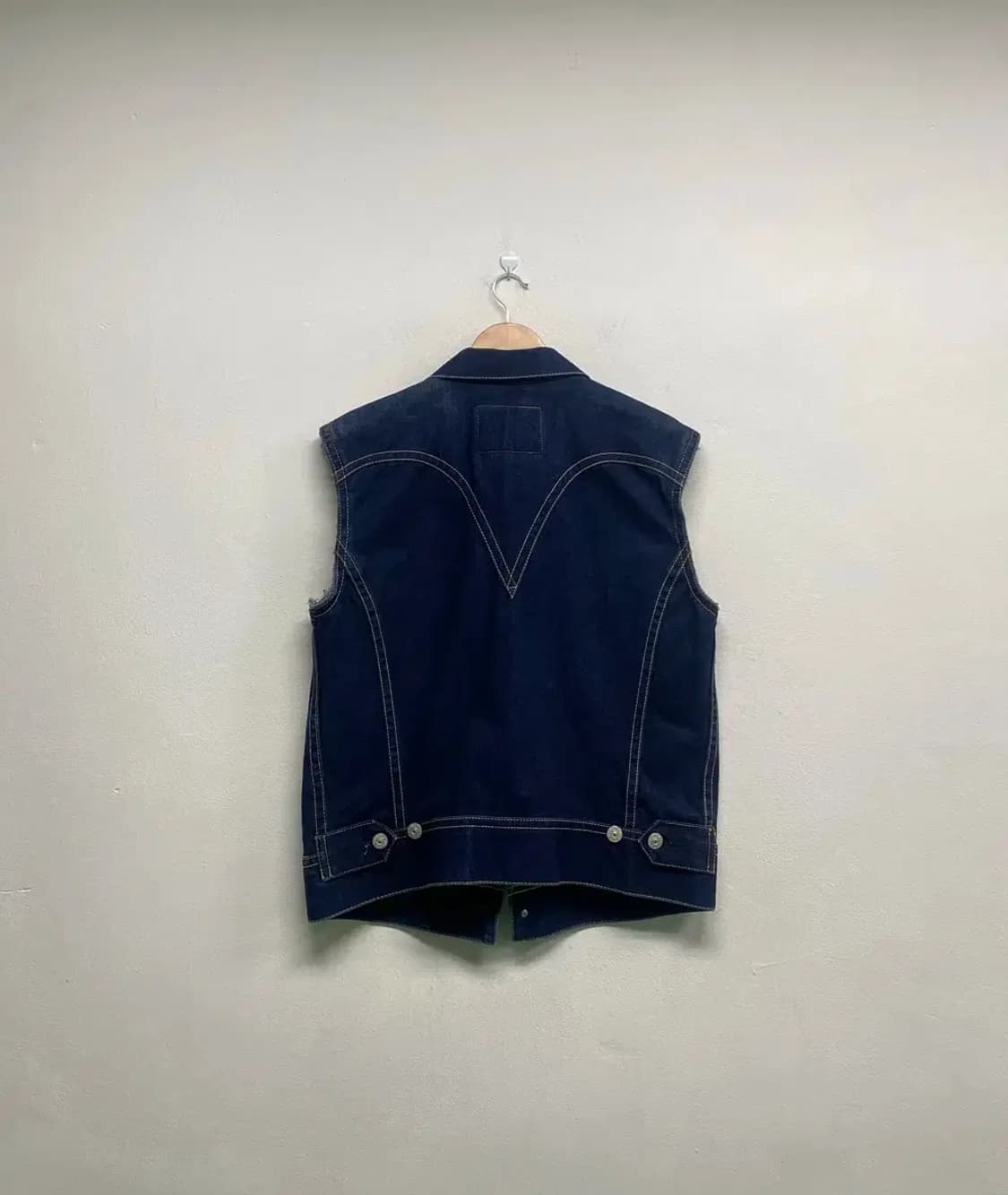 리바이스 타입원 데님 베스트 L 상품이미지3