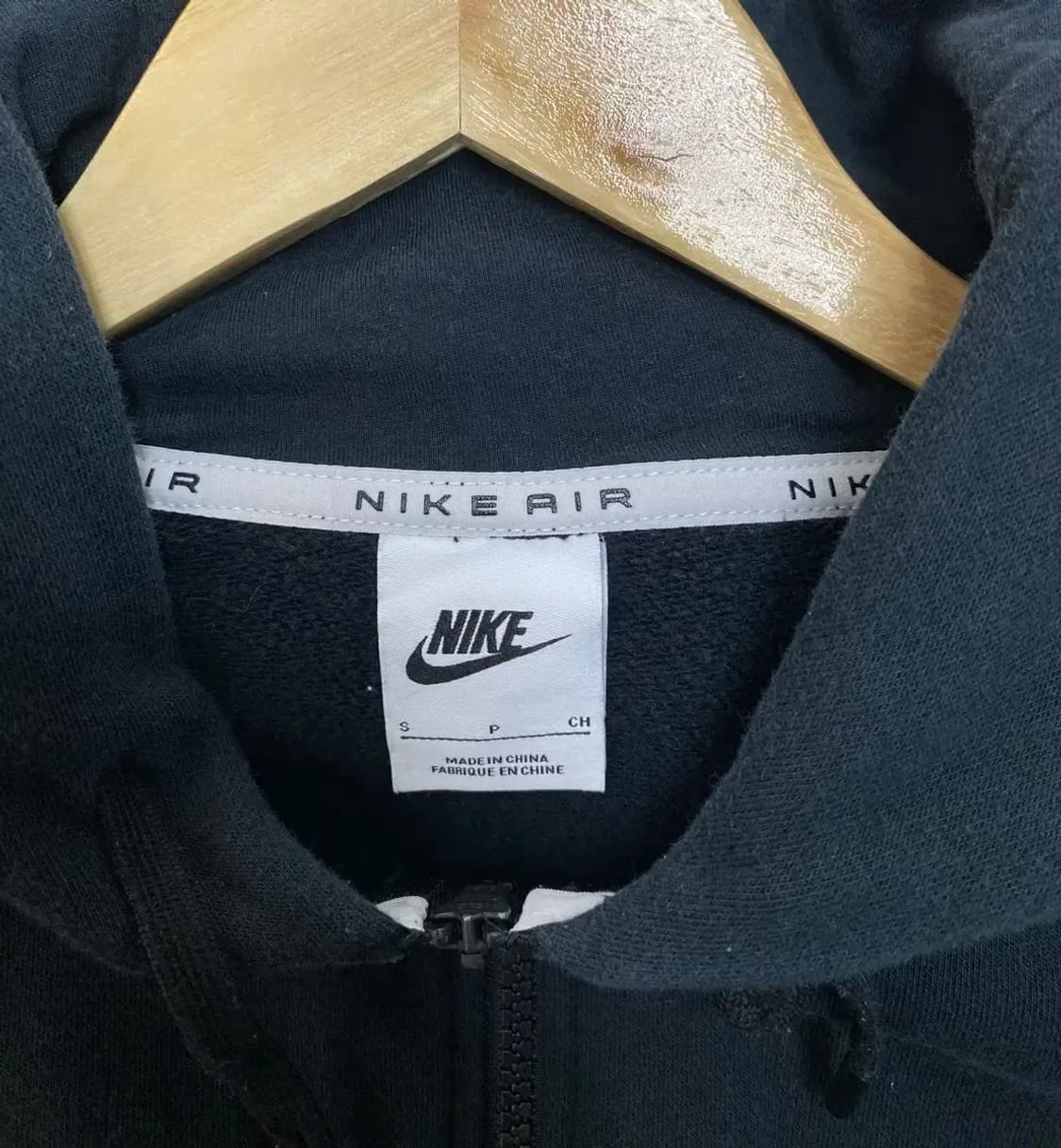 나이키 에어 풀집 플리스 여성 후드집업 S 상품이미지4