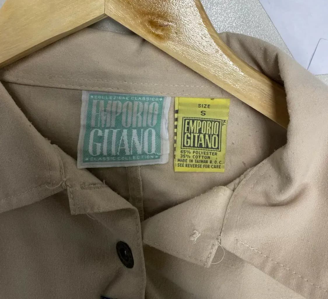 EMPORIO GITANO 빈티지 카라 맨투맨 상품이미지6