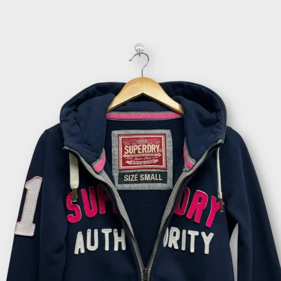 슈퍼드라이 빈티지 후드집업 S 상품이미지3