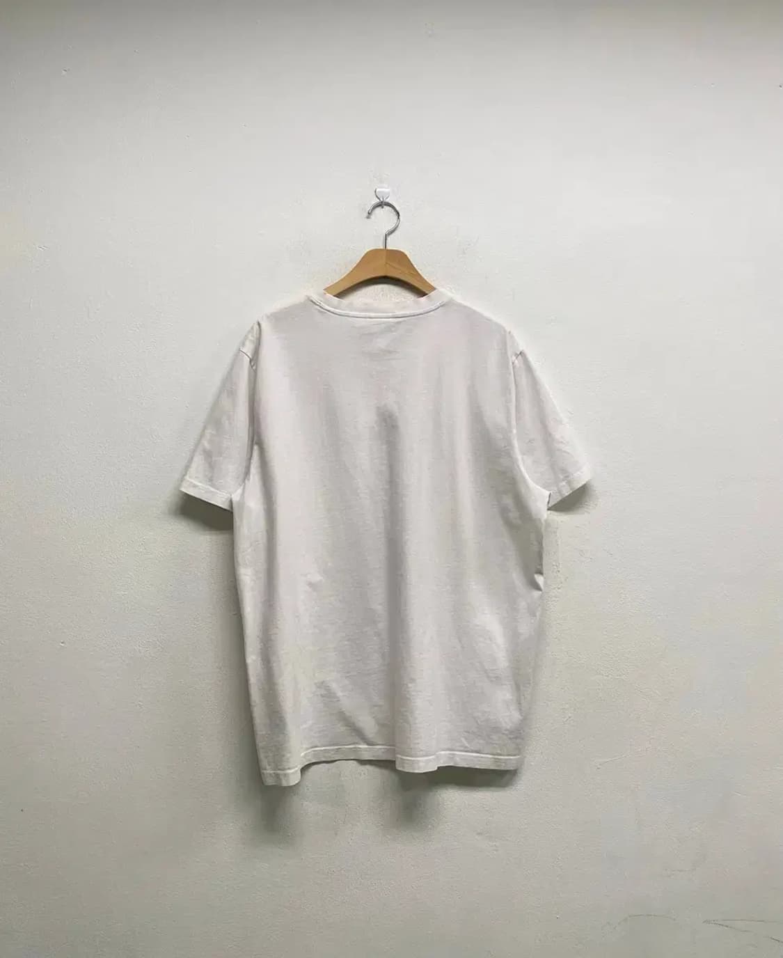 메종키츠네 x 푸마 자수 로고 화이트 오버핏 반팔 L 상품이미지7