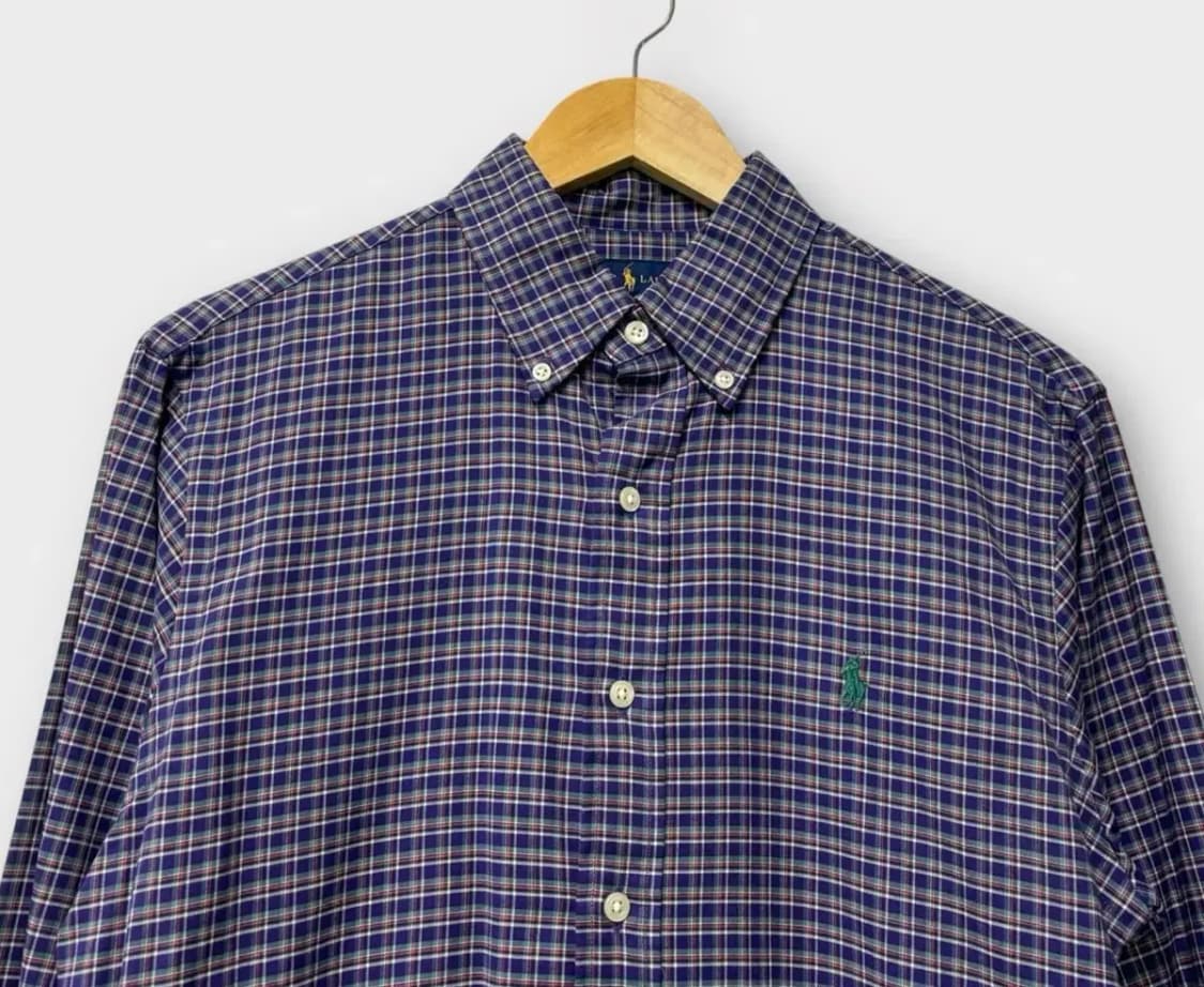 [새제품] Polo 폴로 랄프로렌 체크셔츠 S 상품이미지2