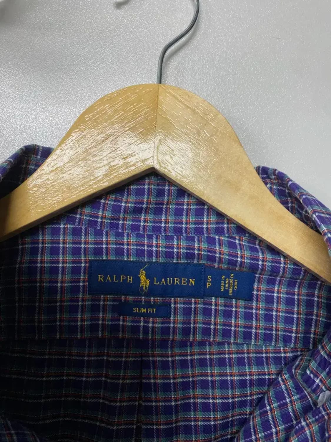 [새제품] Polo 폴로 랄프로렌 체크셔츠 S 상품이미지5