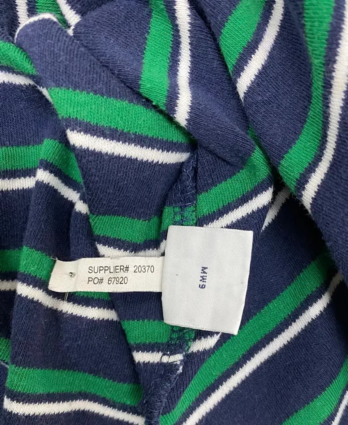 Polo 그린 스트라이프 카라 티셔츠 L 상품이미지5