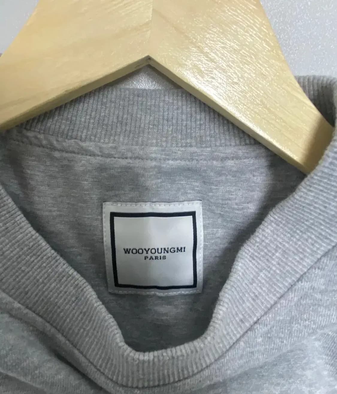 우영미 절개 반팔 맨투맨티 M-L 상품이미지6