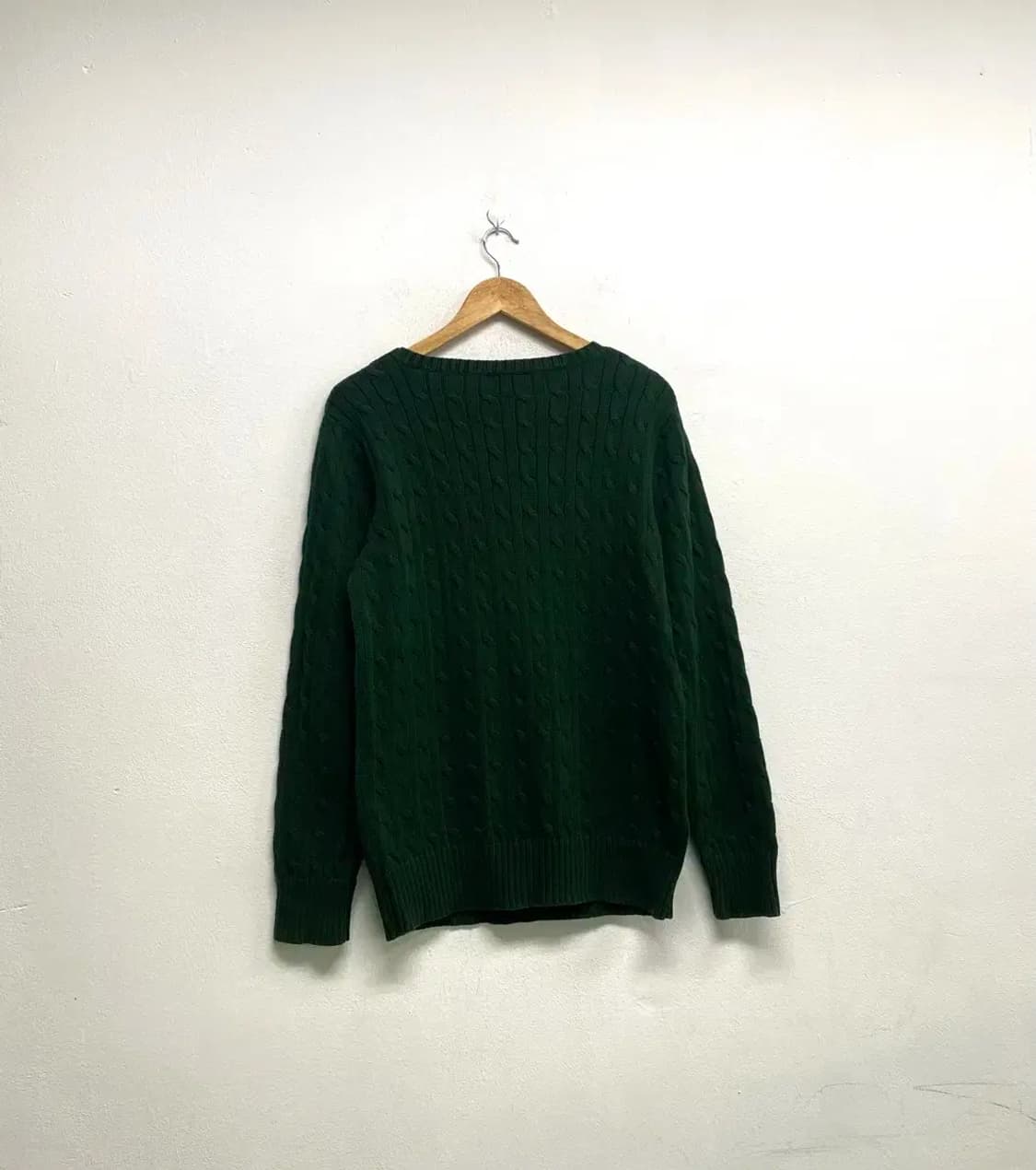 폴로 케이블 니트 XL 상품이미지3