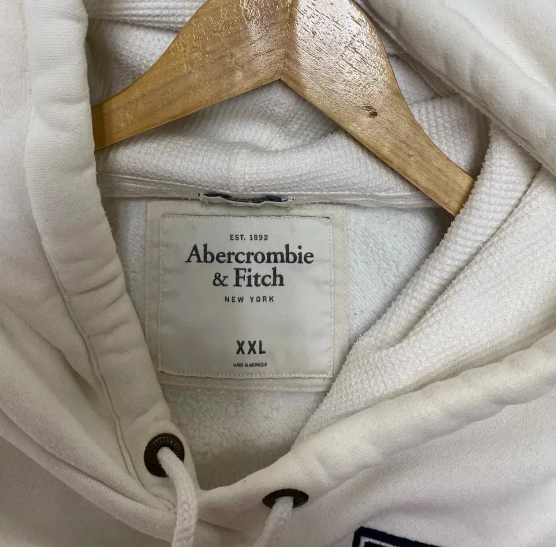 아베크롬비 로고 후드티 L 상품이미지5