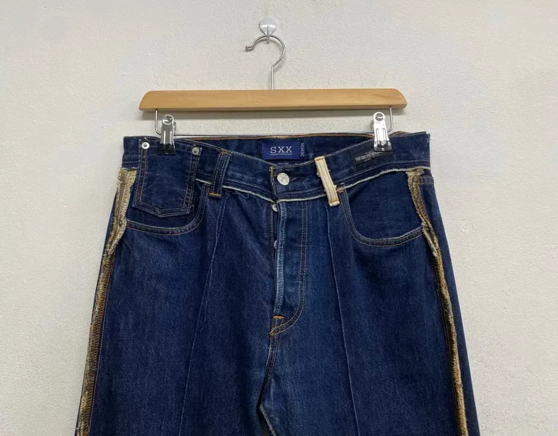 리바이스 Levi,s 스티치 데님팬츠 상품이미지2