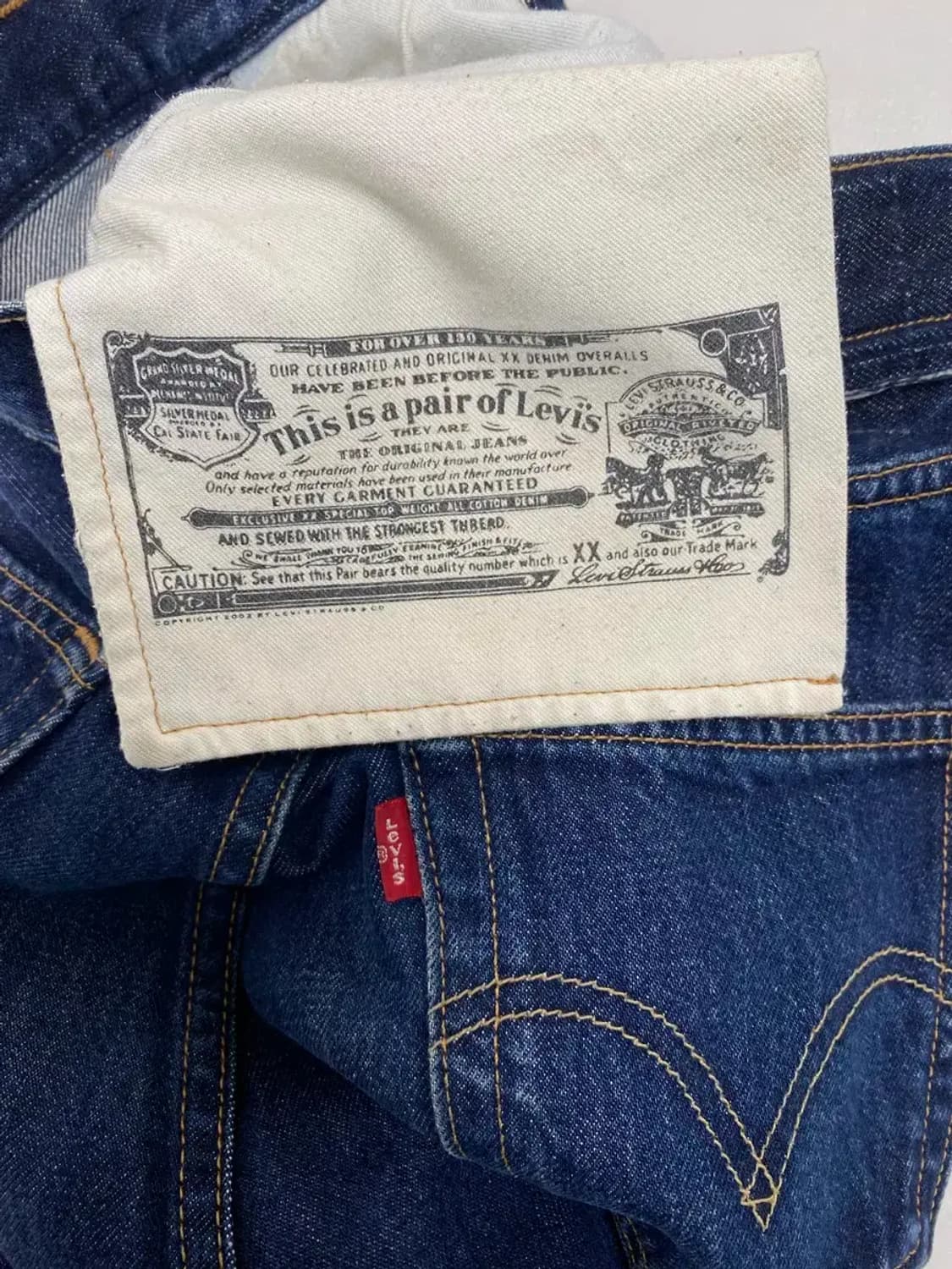 리바이스 Levi,s 스티치 데님팬츠 상품이미지4