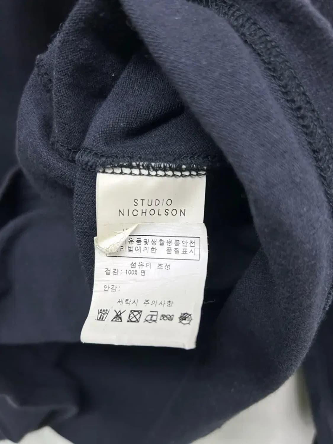 스튜디오 니콜슨 Studio Nicholson  기본 티셔츠 M 상품이미지5