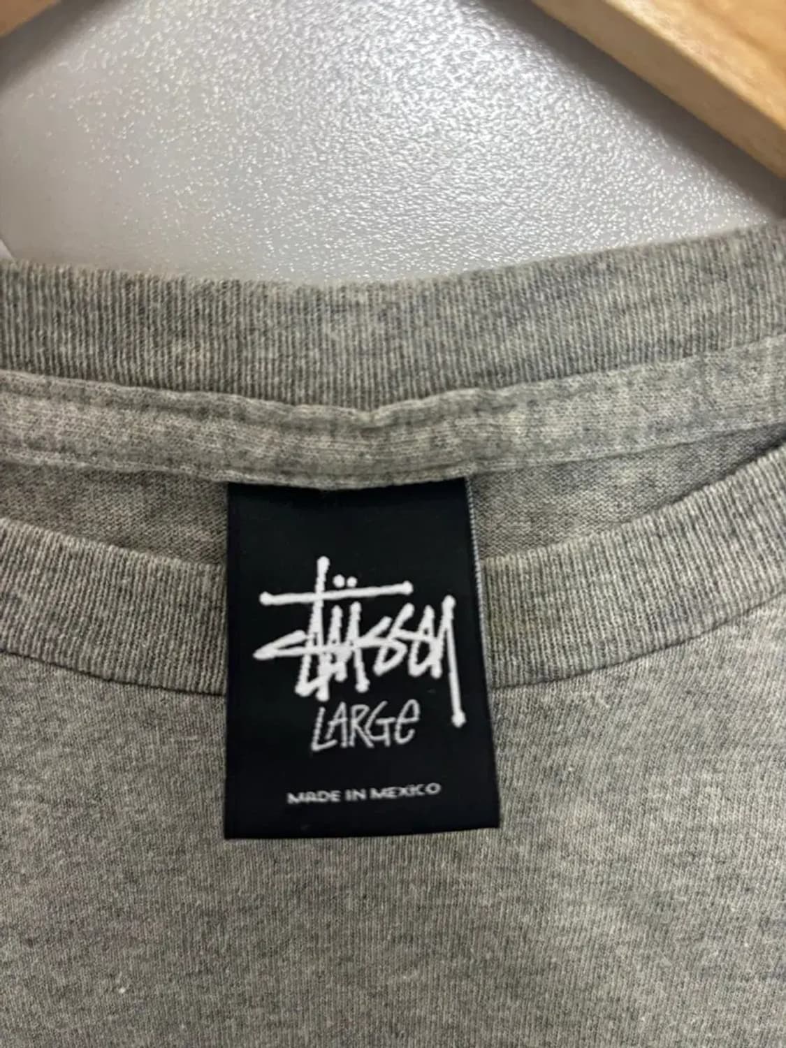스투시 클래식 닷 로고 프린팅 티셔츠 L 상품이미지5