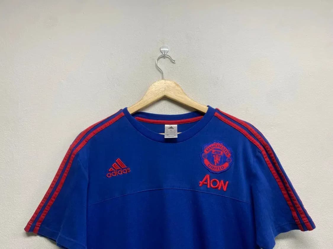 아디다스 맨유 맨체스터 스웨트탑 반팔티 L 상품이미지2