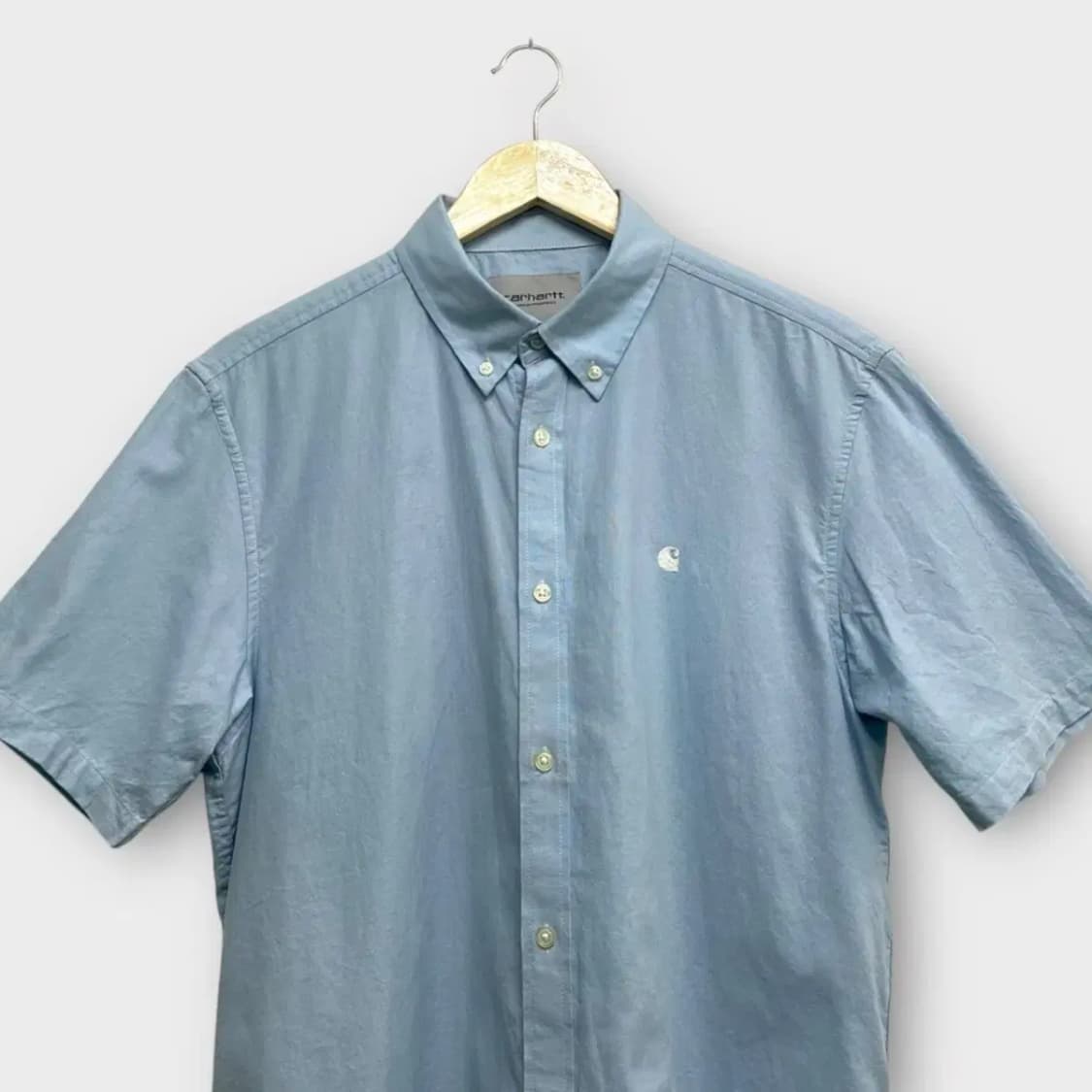 칼하트 옥스포드 라이트블루 남방 M 상품이미지2