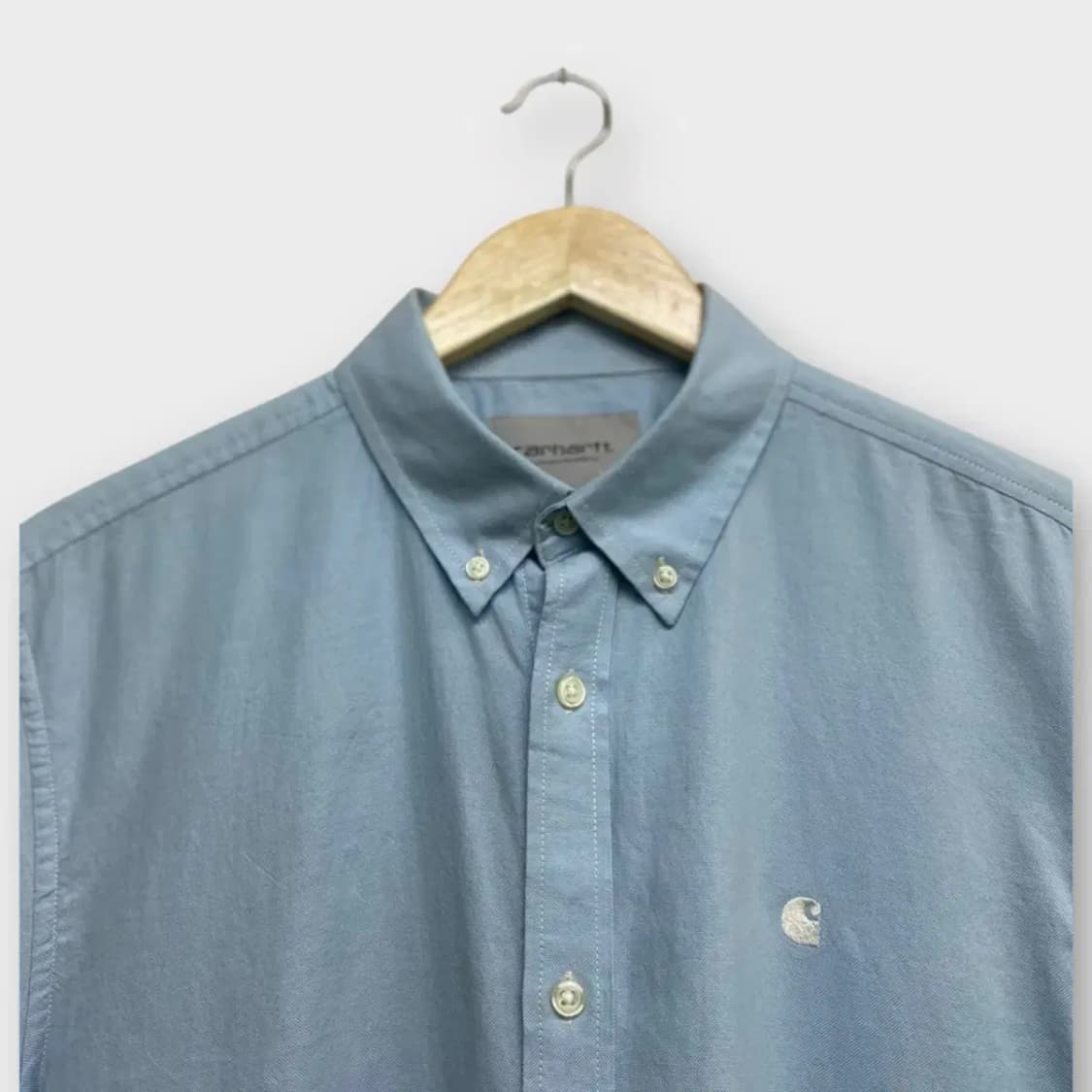 칼하트 옥스포드 라이트블루 남방 M 상품이미지3