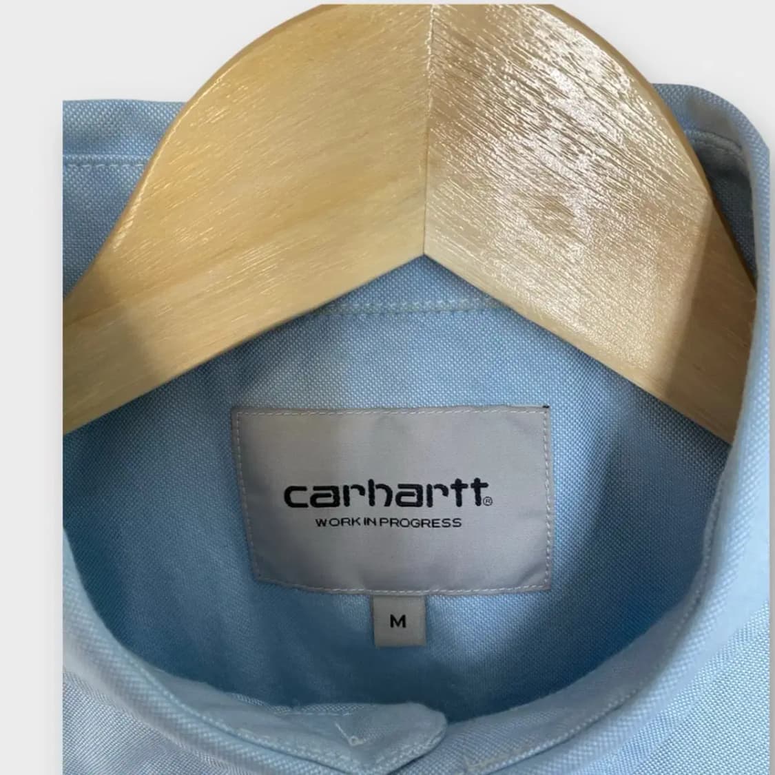 칼하트 옥스포드 라이트블루 남방 M 상품이미지5