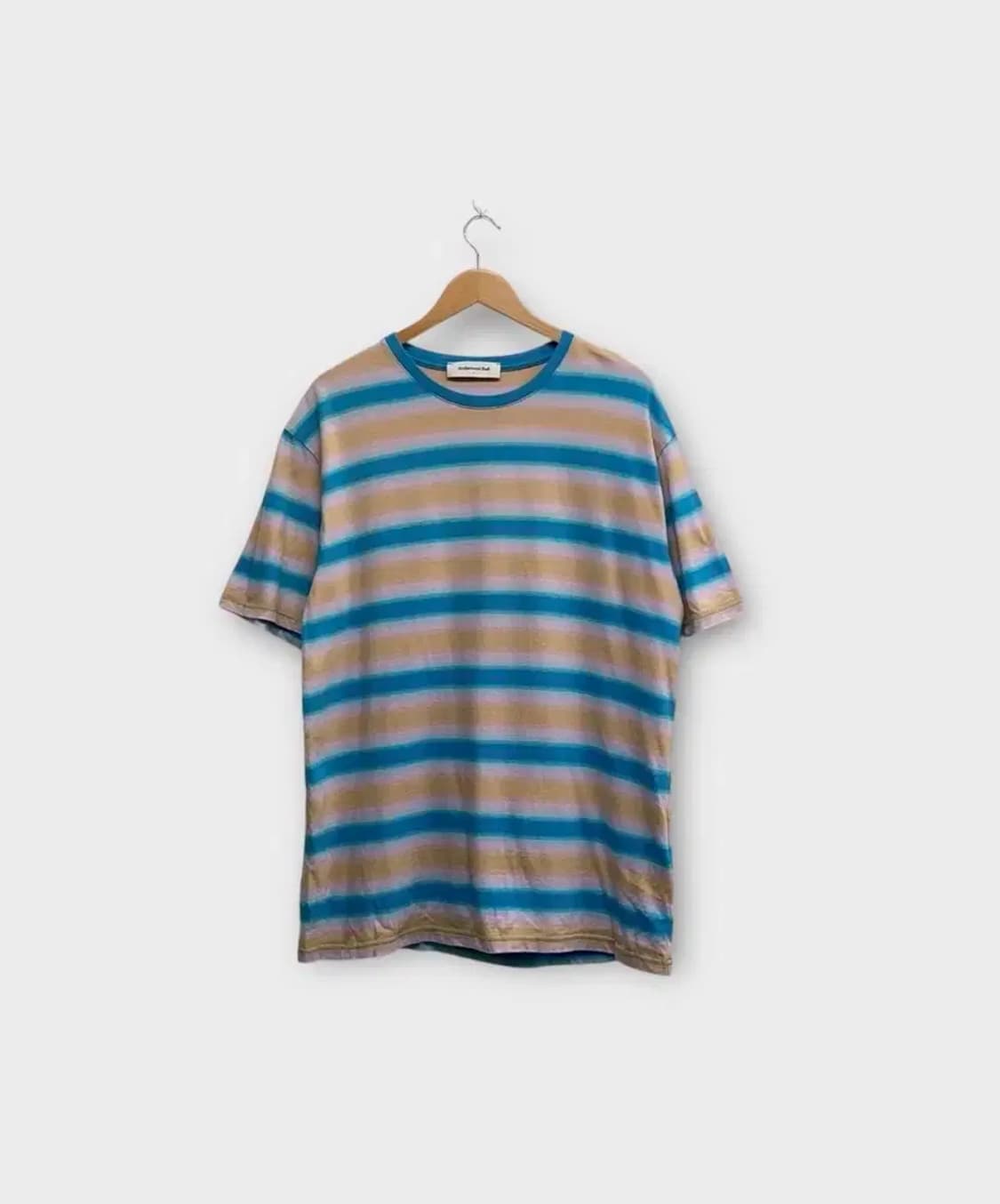 앤더슨벨 그라데이션 스트라이프 티셔츠 L 상품이미지1