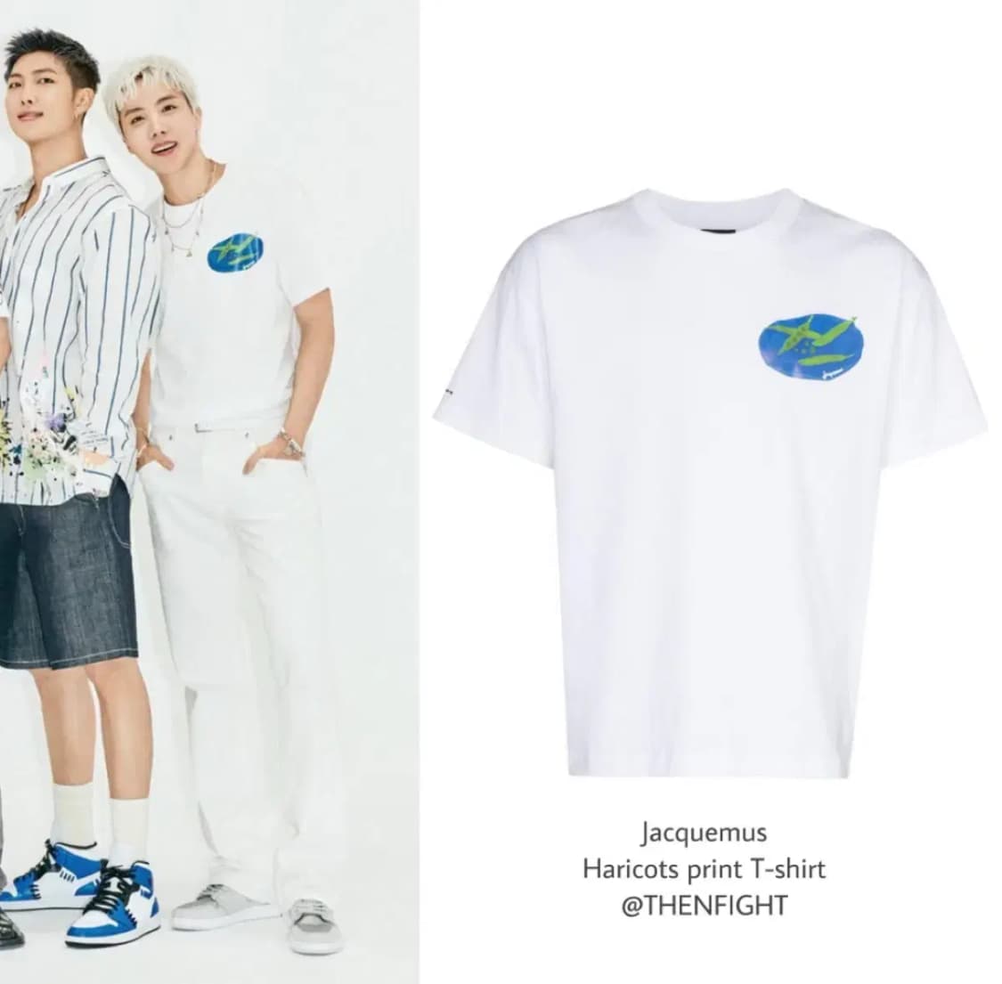 자크뮈스 강낭콩 심플 티셔츠 L 상품이미지2