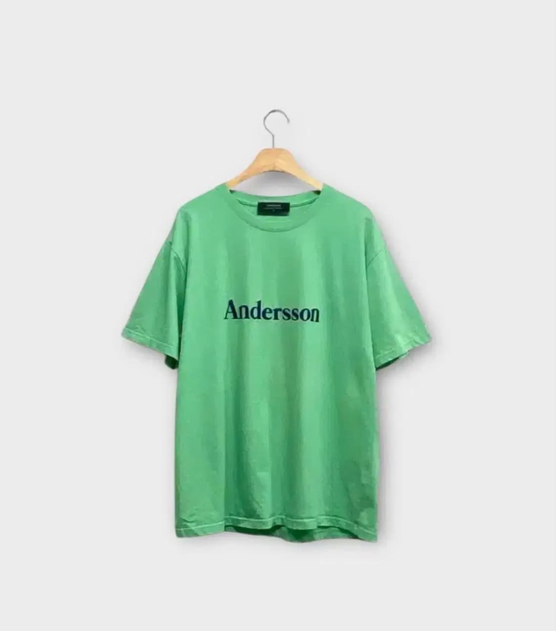 앤더슨벨 그린민트 반팔티 XL 상품이미지1