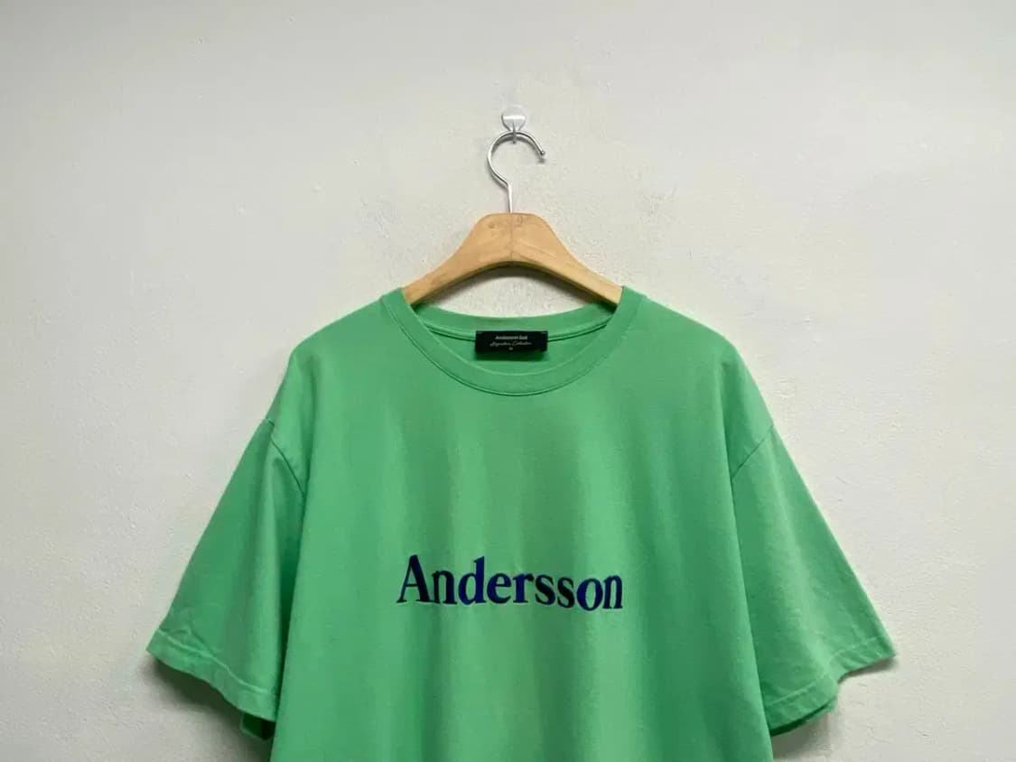 앤더슨벨 그린민트 반팔티 XL 상품이미지3