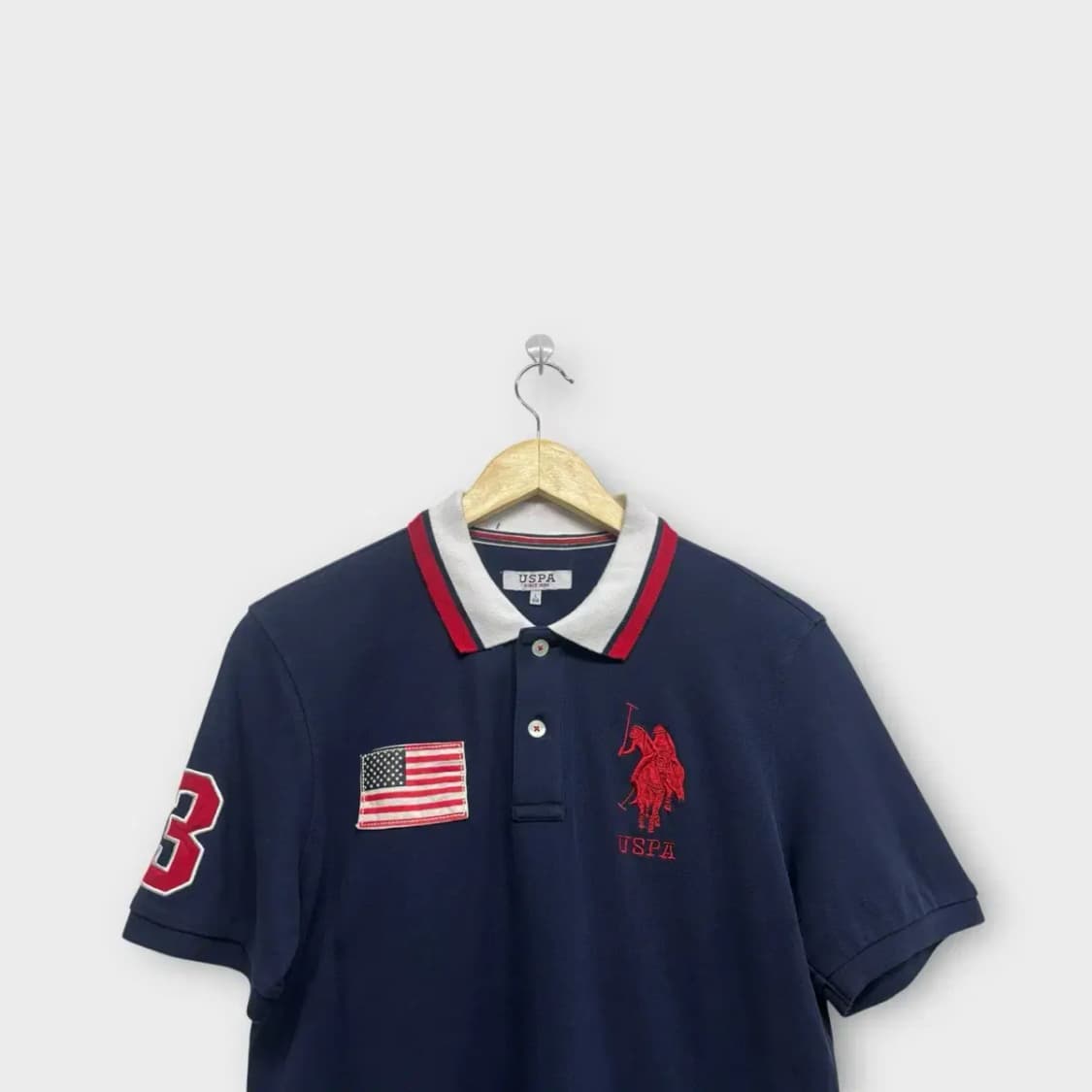 USPA 폴로 PK 반팔 카라티 L 상품이미지2