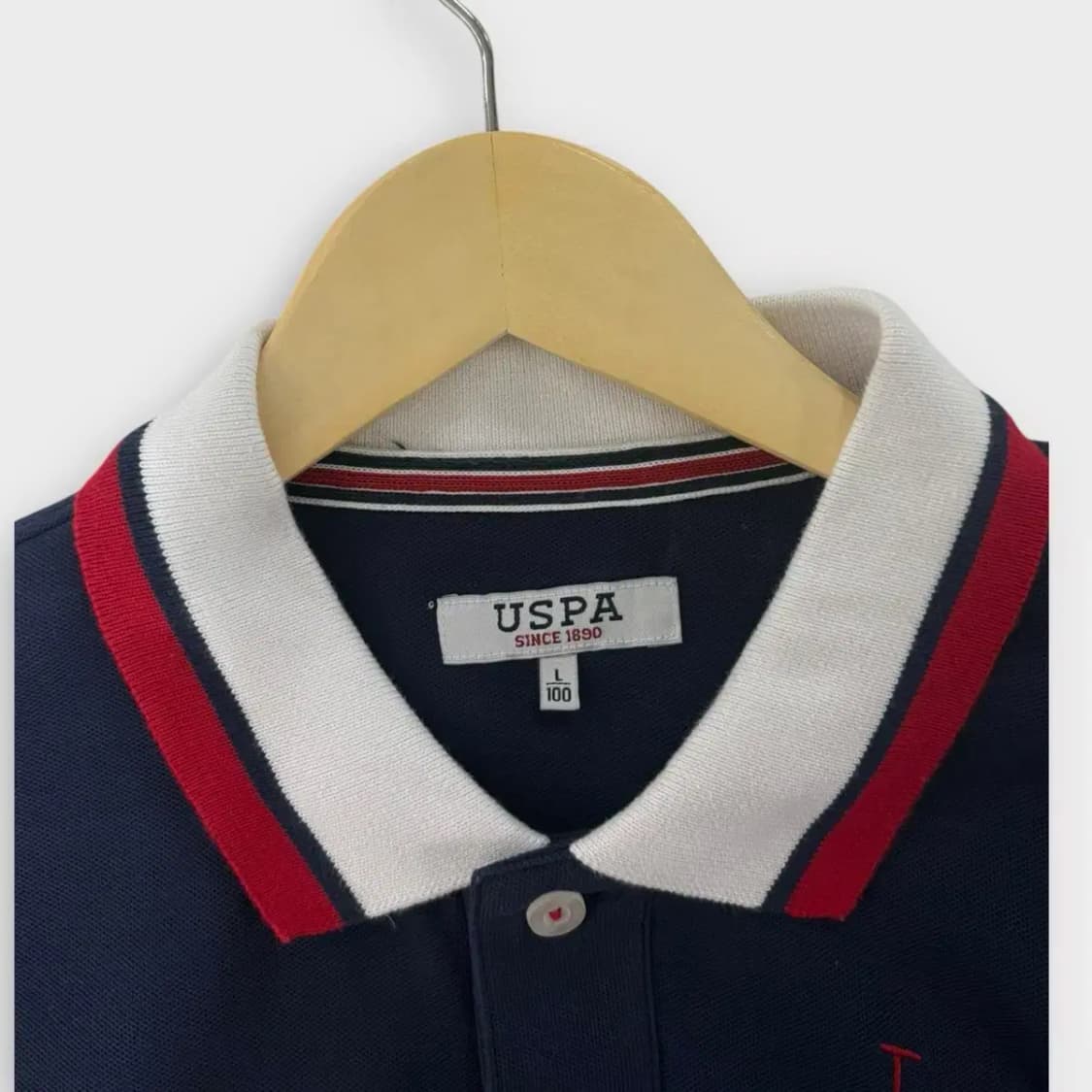 USPA 폴로 PK 반팔 카라티 L 상품이미지4